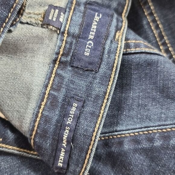 Charter Club Plus Bristol Skinny Mid-Rise - Picture 6 of 10